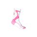 FR SKATES Chaussette de patinage blanc rose