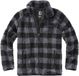 Brandit Teddyfleece Jacket Tussenseizoensjas zwart-grijs 3XL Polyester Heren