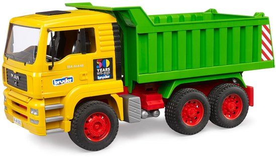 Bruder MAN dumptruck 50 jaar jubileum speelgoedauto