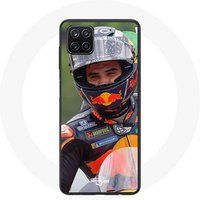 Maniacase Hoesje Samsung Galaxy A12 miguel oliveira moto gp podium ktm
