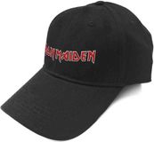 Rock Off Iron Maiden - Logo Baseball pet - Zwart