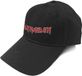 Rock Off Iron Maiden - Logo Baseball pet - Zwart