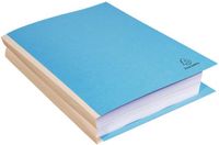 Exacompta FOREVER® 320 g/m2 - Pak van 25 dossiermappen met linnen rug - A4 - Fel blauw