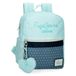 Pepe Jeans Dalma Joumma Bags Rugzak, casual, blauw, 24 x 28 x 10 cm, polyester