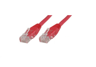 MicroConnect Cat6 U/UTP Netwerkkabel - 10m - Rood