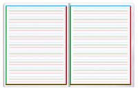 Clairefontaine DYS schrift, geniet, 170 x 220 mm, 48 pagina's