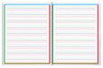 Clairefontaine DYS schrift, geniet, 170 x 220 mm, 48 pagina's