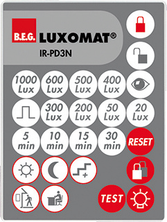 BEG Luxomat Bewegingssensor toebehoren