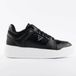 GUESS Delove Lage sneakers Vrouwen Zwart Synthetisch Plateau Gebloemd Veters