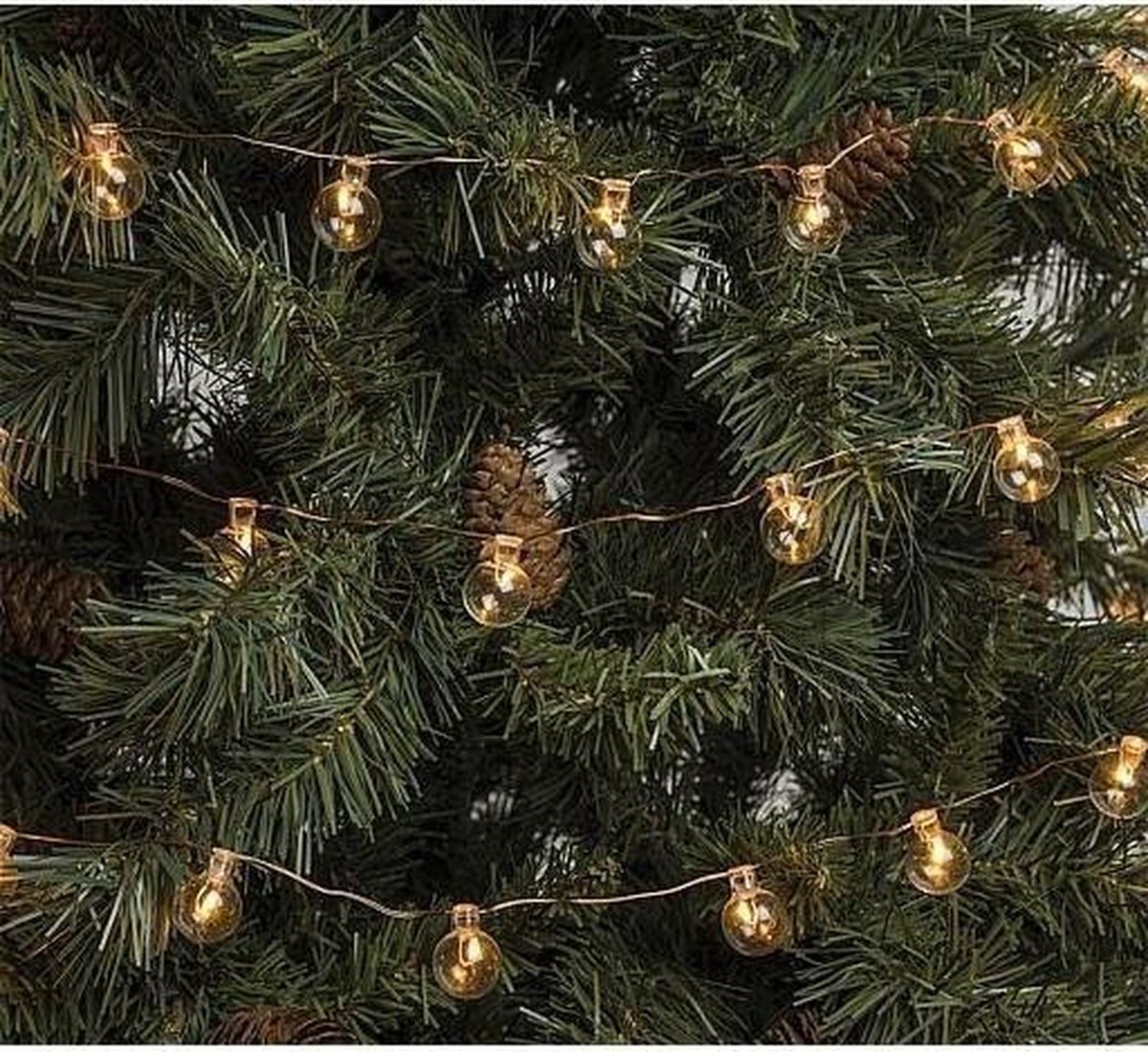Lotti Kerstboomverlichting met 80 LED kogellampjes 6,4m