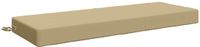 vidaXL - Coussin d'assise - SOEST - 100% Polyester - Beige - 120 x 40 x 10 cm