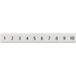 Siemens Sirius lettertekens horizontaal 11-20 52 mm plat