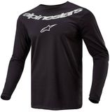 Alpinestars Fluid Graphite Jersey Zwart Zilver Maat 3XL