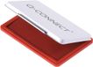 Q-CONNECT stempelkussen | ft 90 x 55 mm | rood