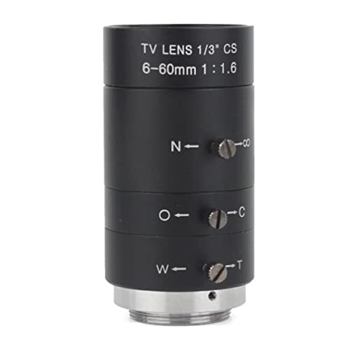 SDLSH Smicroscoop Accessoires Voor Volwassenen HDMI USB 48MP 4K Video Microscoop Camera 35MM 6-60MM Grote Visuele Focus Lens Microscoop (Kleur: E 6-60MM Lens)