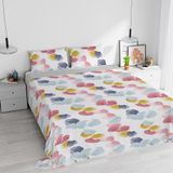 Watercolor beddengoedset, katoen, 02, tweepersoonsbed