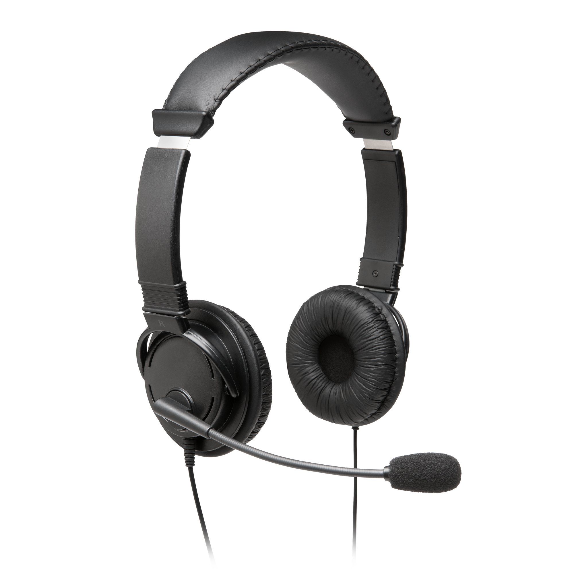 Kensington USB-Hi-Fi Headset with Microphone - Black