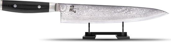 Yaxell Ran Koksmes 24cm - VG10 Staal, 69-Lagen Damast, Canvas-Micarta Heft
