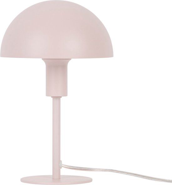 Nordlux Ellen Mini Tafellamp - Pastel Roze - Ø16 cm