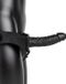Shots RealRock Holle Strap-On zonder Ballen - 15,5 cm black