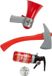 Brandweerspeelgoed Smiffy's Brandweer Kostuum - Brandweerjongen Set On Fire - Rood - Kinderen - Polyester