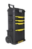 STANLEY Gereedschapswagen 1-79-206 - Zwart/Geel - 3in1 - Telescopische handgreep - Trolley