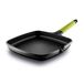 Castey Fundix 27 x 27 cm Nonstick gegoten aluminium inductie grillplaat met Kiwi verwijderbare handgreep