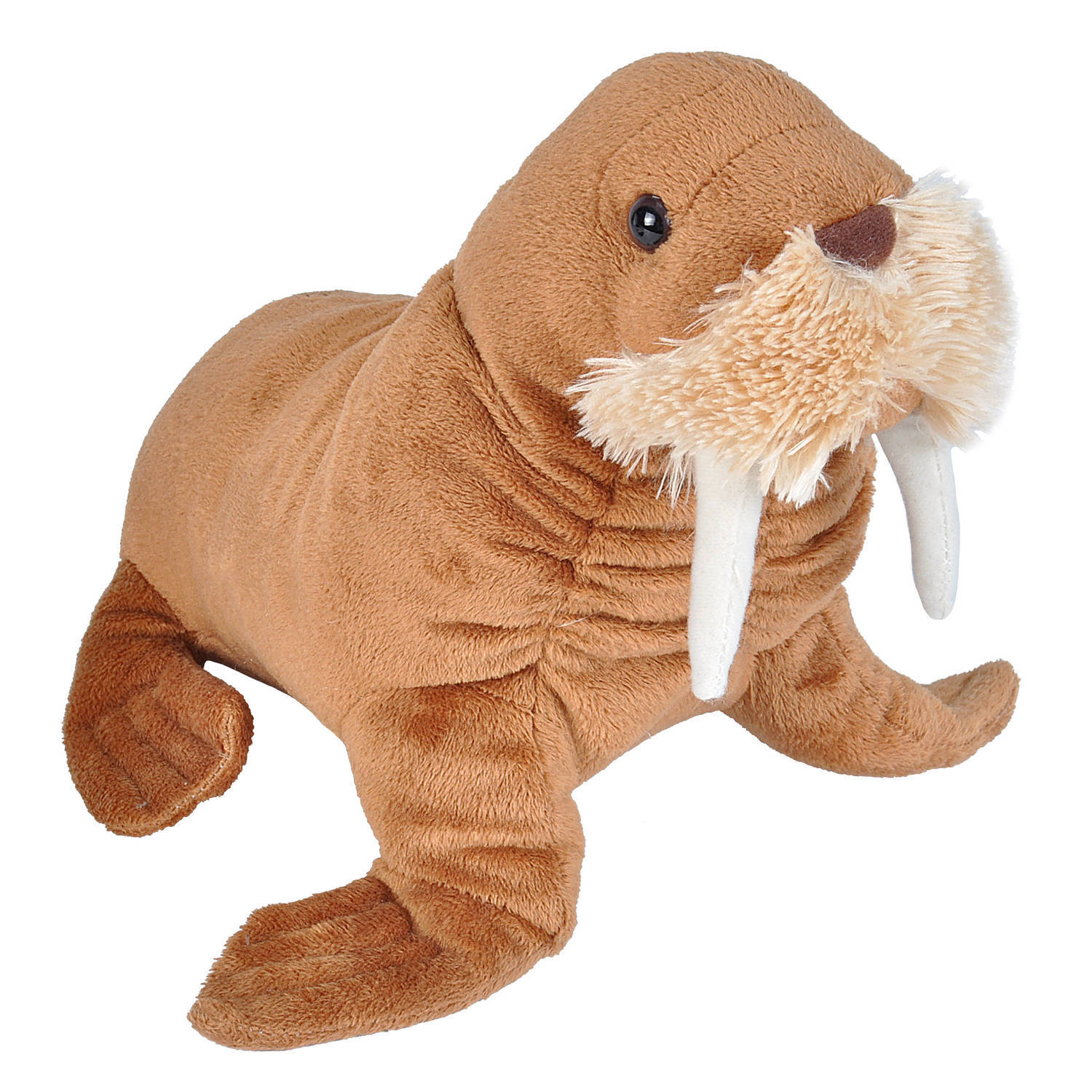 Wild Republic Knuffel Walrus Junior 20 Cm Pluche Bruin