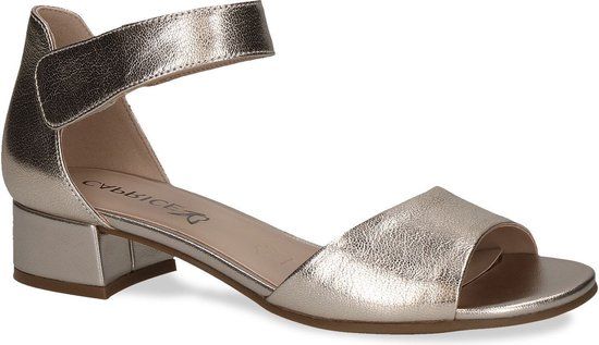 Caprice Dames Sandalen - Zilver Metallic - Maat 39