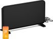 Blumfeldt Chauffage infrarouge 2000 W – Montage murale & appareil sur pied, élément chauffant en graphène, commande par application & tactile, thermostat, IP24, protection contre la surchauffe & le basculement, noir