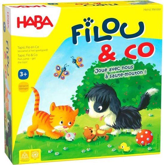 Haba Filou & Co Educatief spel Frans, Duits, Nederlands