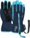 Reusch Ben Kinderskihandschoenen Unisex Donkerblauw-lichtbruin Maat 5
