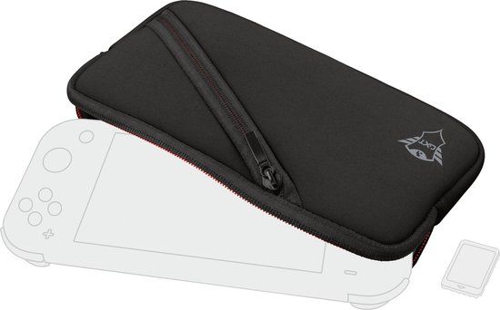 Trust GXT1240 Tador - Opberghoes Nintendo Switch Lite - Zwart
