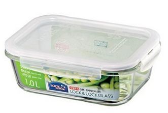 Lock&amp;Lock Lock&Lock LLG445 - Voorraaddoos - Rechthoek - 1 liter - Transparant