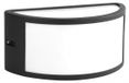 Applique murale Aluminium Noir IP44 E27 13x25x12 cm