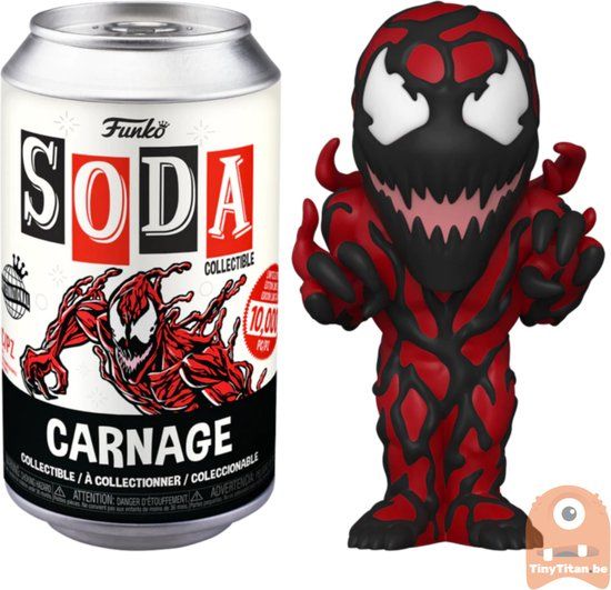 Funko Spider-Man - Vinyl SODA Figure Carnage 11 cm