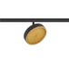 SLV GRIP! FLAT, 48V Spot, DALI, rond, 2700/3000 K, 14.5 W, noir / or - Luminaires avec adaptateur 3 phases 48V