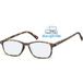 Montana Eyewear BLF51F leesbril - beeldschermbril +2.50 bruin tortoise - rechthoekig - incl. hardcase