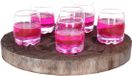 Alessandro Shotglaasjes Roma - 6x stuks - glas - 80 ml