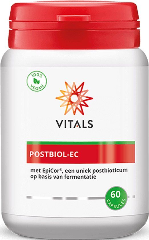 Vitals - Postbiol-EC - 60 capsules - met EpiCor® - Vegan