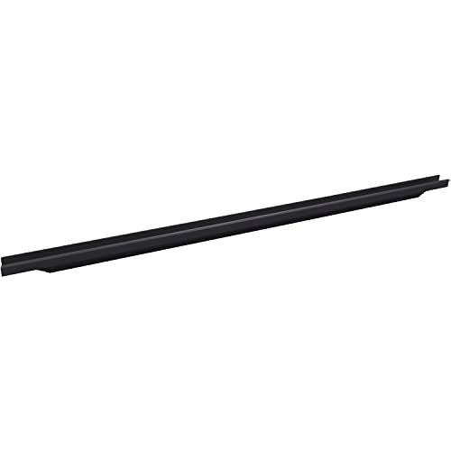 Accuride Schüco Prego-kastdeurgreep - 445 mm - Zwart geanodiseerd - Aluminium