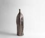 Norevo Vase Norevo B15 x T15 x H51 cm Aluminium Hématite Coulé