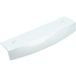 vhbw poignée de porte compatible avec Bosch/Siemens GSL1100/43, GSL1100/44, GSL1100GB/41, GSL1100/42 réfrigérateur - 14,2 x 4,1 x 2,2 cm plastique blanc