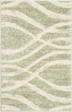 Safavieh Bohemian Indoor Hand Tufted Abstract Collection, ABT340, in Ivory / Charcoal, 60 X 91 cm