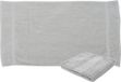 Towelcity Serviette de bain de luxe - 2x - gris clair - 50 x 90 cm - 550 grammes - Coton
