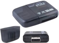 - Mini USB Card Reader All In One - kaartlezer voor o.a. Micro SD & SD