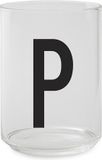 Design Letters Waterglas met letter P