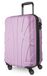 Suitline - cabinekoffer, cabinebagage koffer met laptoptas en uitbreiding, business trolley, TSA, 55 cm, ca. 38 liter, 100% ABS mat lichtpaars