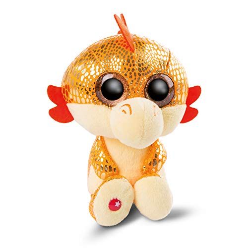 NICI Glubschis Draak Yo-Yo Knuffel 15 cm Oranje
