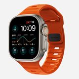 Nomad Sport Band pour Apple Watch - Orange - Aluminium et Fluoroélastomère - Watch Ultra, Series 8, 7, 6, SE